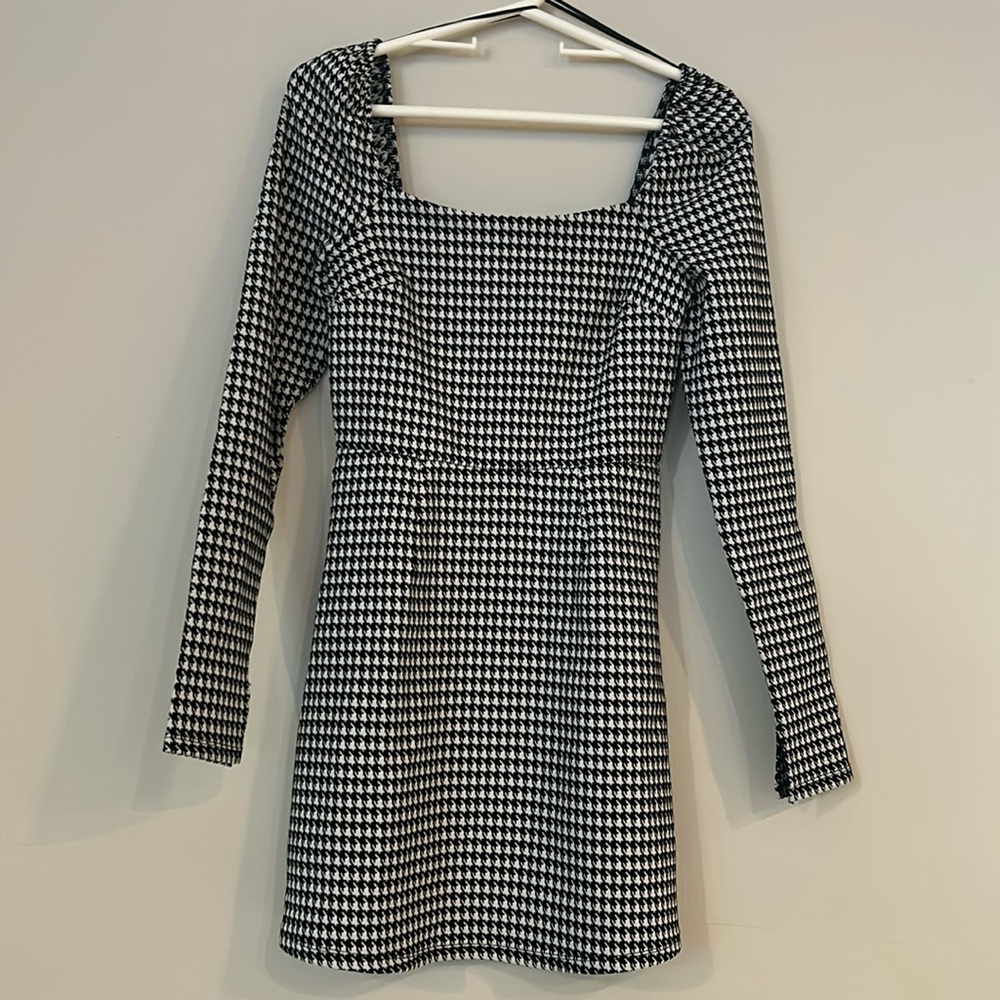 Mid Length Long Sleeve Dress